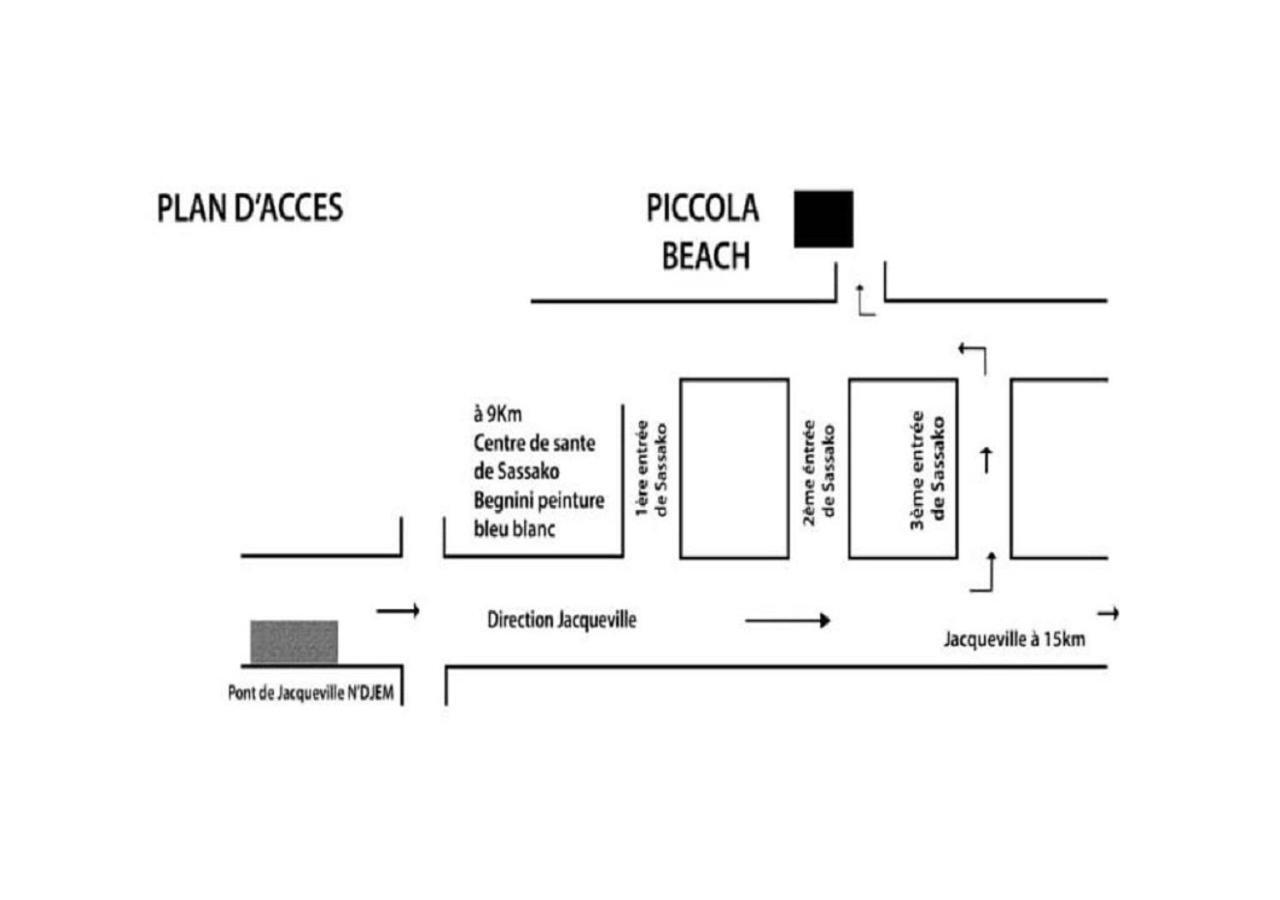 Piccola Beach Sassako Begniny Bagian luar foto